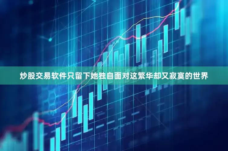 炒股交易软件只留下她独自面对这繁华却又寂寞的世界
